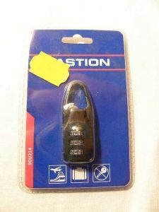 Lakat 22 mm számzáras, fekete | TOPTOOLS 90U214