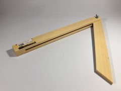 Szögmásoló 400 x 380 mm, fa | MODECO N83120