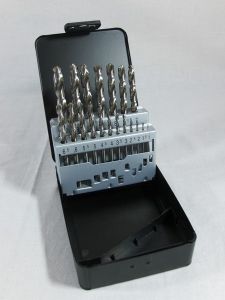 Fémfúrószár készlet 1,0 mm - 10,0 mm 19 részes köszörült HSS-G | LABOR 11KG19