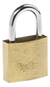 Lakat 30 mm réz 2db kulccsal | TOPTOOLS 90U270