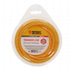 Fűkasza damil, fűnyíró damil 3,0 mm x 10 m csavart, négyszög | DENZEL 96177