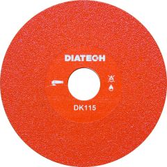 Üvegvágó és csiszolótárcsa 115 x 30 x 22,2 mm | DIATECH DK115