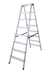 Létra 2 x 8 fokos állólétra lépcsőfokos MONTO DOPPLO | KRAUSE 120373