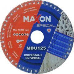 Gyémánt vágókorong, vágótárcsa 125 x 1,55 x 22,2 mm, univerzál | MAXON MDU125