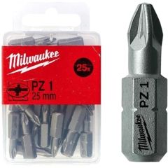 Bit fej, behajtó tüske PZ1 25 mm | MILWAUKEE 4932399589