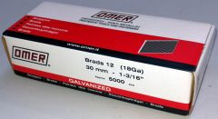 Tűzőszeg 30 mm, galvanizált, 5000 db / csomag | OMER 51230011