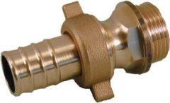 RASTELLI 850 tömlővég hollandis egyenes, külsőmenetes , réz 5/4" x 32 mm | RASTELLI 85003232RAS