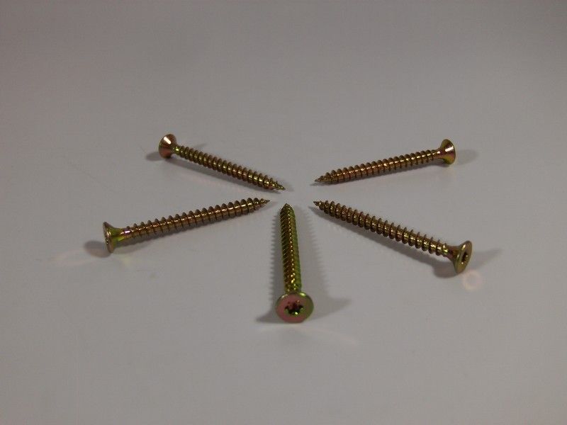 Forgácslapcsavar, szerkezetépítő csavar 6,0 x 100 mm, torx R2 plusz acél | REISSER