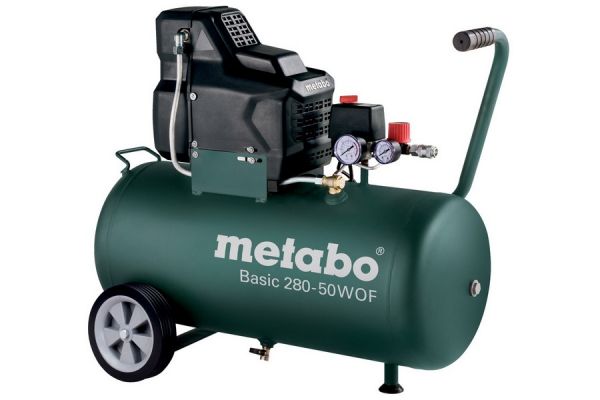 METABO Basic 280 50W OF kompresszor 8 bar 1 7 kW olajmentes METABO 601529000