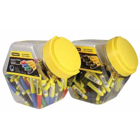 Mini jelölőfilc színes 72 db os STANLEY 1 47 329
