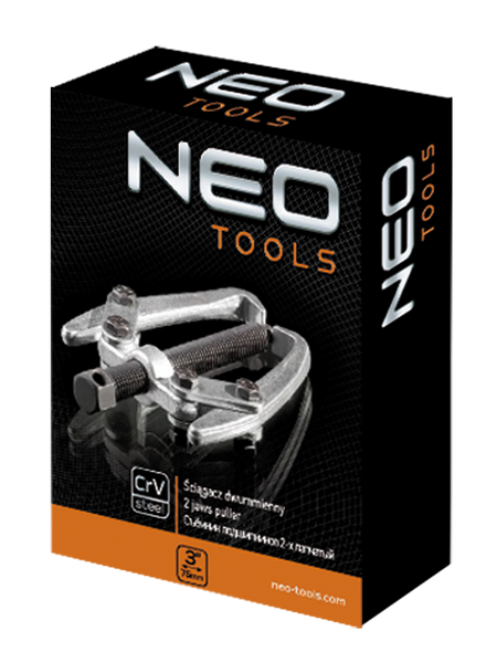 Csapágylehúzó 75 mm 2 körmös NEO 11 850-2