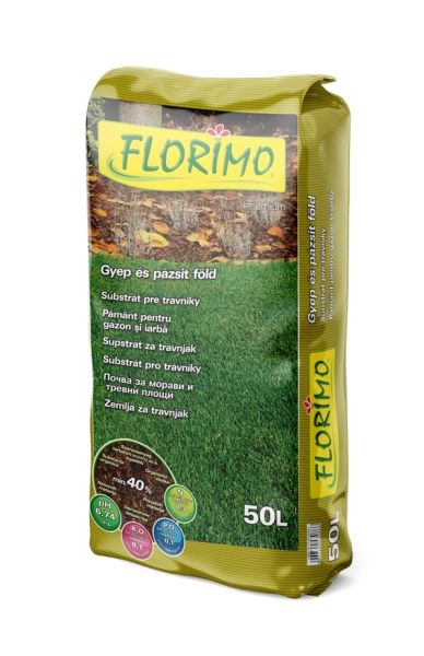 Florimo gyep és pázsit föld 50 l csomag FLORIMO