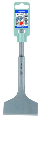 SDS Plus laposvéső 75 mm x 165 mm vésőszár ALPEN 0098500165100-2