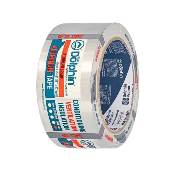Aluminium ragasztószalag 75 mm x 50 m 30 my BLUE DOLPHIN ALU75