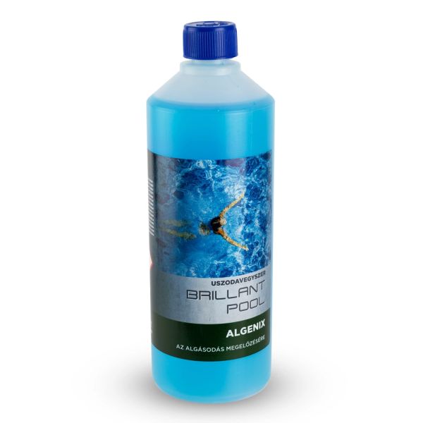 Algenix 1 liter Brillant Pool Algaölő medencéhez BRILLANT POOL UVA 01B