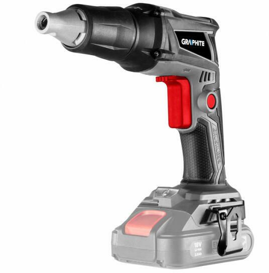 GRAPHITE akkus gipszkarton csavarbehajtó 18V alapgép szénkefementes GRAPHITE 58GE111 AD