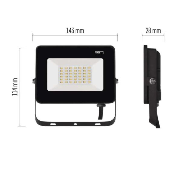 LED reflektor 30W 4000K SIMPO EMOS ZS2232-3