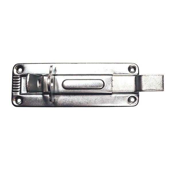 Tolózár 120 mm hajlított lakatolható épület tolózár