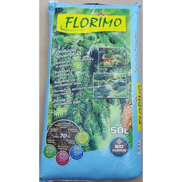 Florimo örökzöld növényföld 50 l csomag FLORIMO