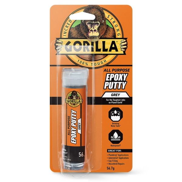 GORILLA Epoxy Putty Kétkomponensű Epoxi Gyurma 56g GORILLA 117080