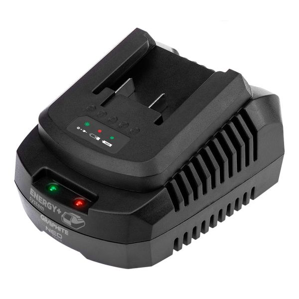 GRAPHITE 58G002 1 akkumulátortöltő 65 W 2 4 A GRAPHITE 58G002 1-2