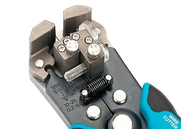 Blankoló fogó csupaszoló krimpelő fogó GROSS 17718-2