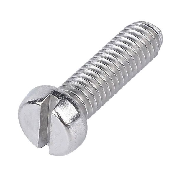 Hengeres fejű egyenes hornyú csavar M6 x 30 mm DIN 84