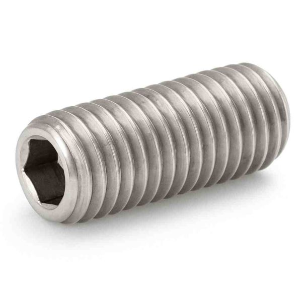 Hernyócsavar M4 x 12 mm belsőkúpos végű A2 DIN 916