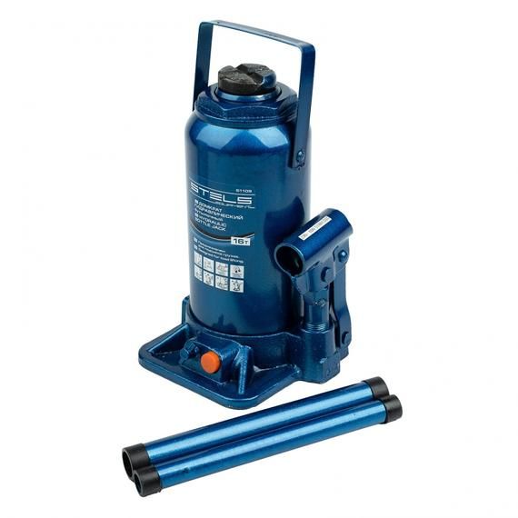 Hidraulikus palackemelő 20 t 244 mm 449 mm emelési magassággal STELS 51111-2