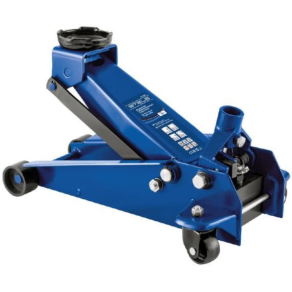 Hidraulikus emelő guruló autóemelő 3 t 130 mm 465 mm emelési magassággal STELS 510165