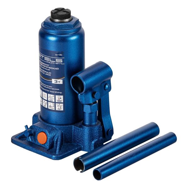 Hidraulikus palackemelő kofferben 3 t 178 mm 343 mm emelési magassággal STELS 51125