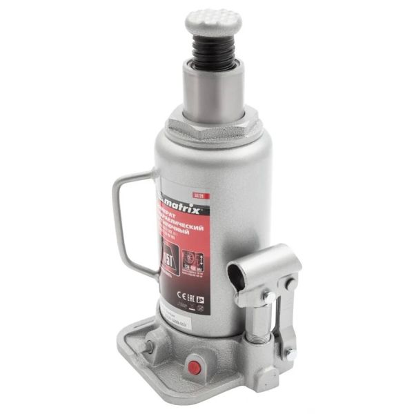 Hidraulikus palackemelő 10 t 230 mm 460 mm emelési magassággal MTX 507259