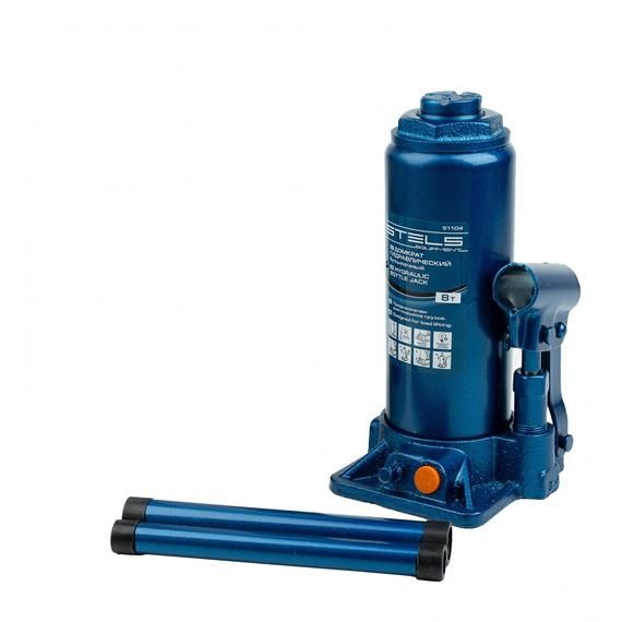 Hidraulikus palackemelő 10 t 230 mm 460 mm emelési magassággal STELS 51106-2