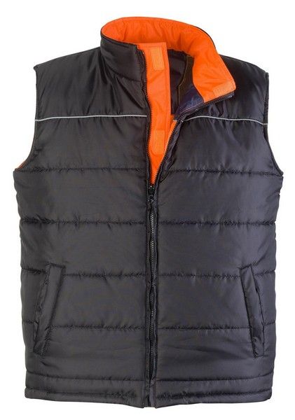 Láthatósági mellény HV kifordítható narancs fekete M es KAPRIOL 31960-3