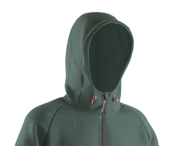 Kabát TECH HOODIE zöld színű L es KAPRIOL 36321-2