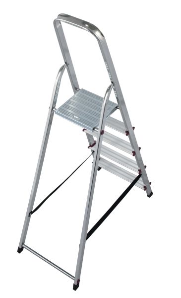 Háztartási létra alumínium 1 x 5 fokos CORDA KRAUSE 000729-3