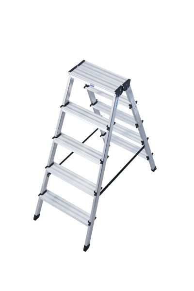 Létra 2 x 5 fokos állólétra lépcsőfokos MONTO DOPPLO KRAUSE 120342-2