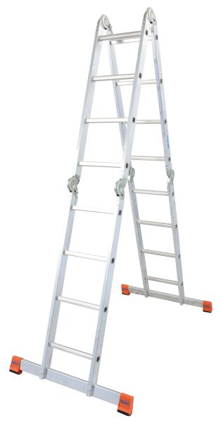 Létra 4 x 4 fokos alumínium univerzális csuklós létra MONTO MultiMatic KRAUSE 120694-2