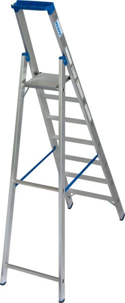 Létra 1 x 7 fokos állólétra lépcsőfokos STABILO KRAUSE 124548-2