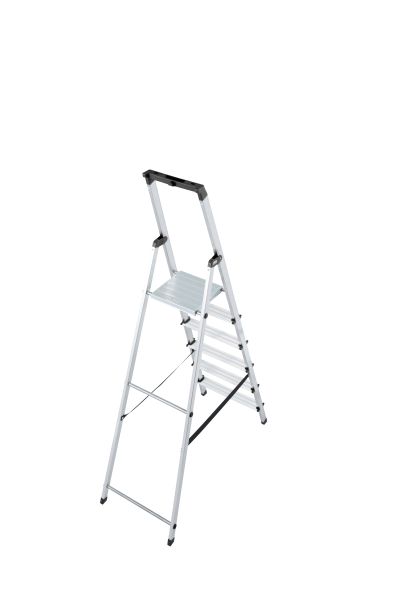 Háztartási létra alumínium lépcsőfokos 1 x 6 fokos MONTO SOLIDY KRAUSE 126245-3