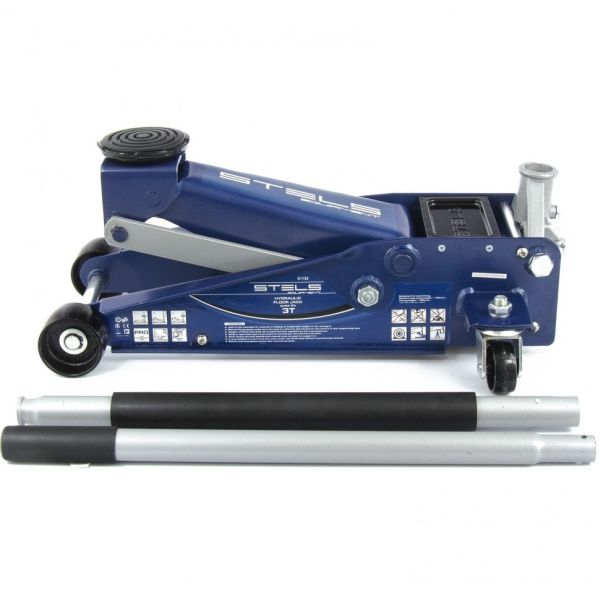 Hidraulikus emelő guruló autóemelő 3 t 135 mm 465 mm emelési magassággal STELS 51133-3