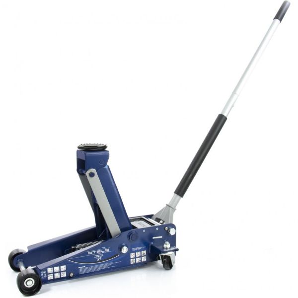 Hidraulikus emelő guruló autóemelő 3 t 135 mm 465 mm emelési magassággal STELS 51133-5