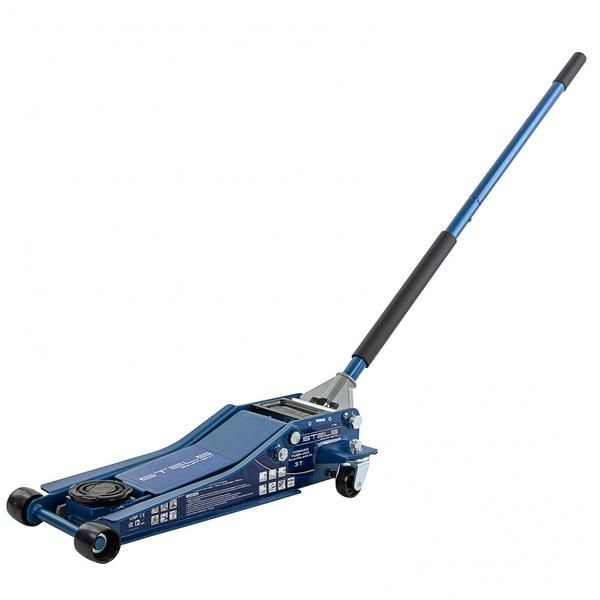 Hidraulikus emelő guruló autóemelő 2 t 75 mm 515 mm emelés magaaság LOW PROFILE QUICK LIFT STELS 511365