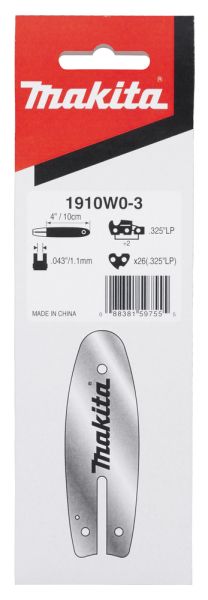 Láncvezető 10 cm 1 1 mm 0 325 MAKITA 1910W0 3-2