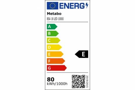 METABO BSA 18 LED 10000 akkus reflektor METABO 601506850-3
