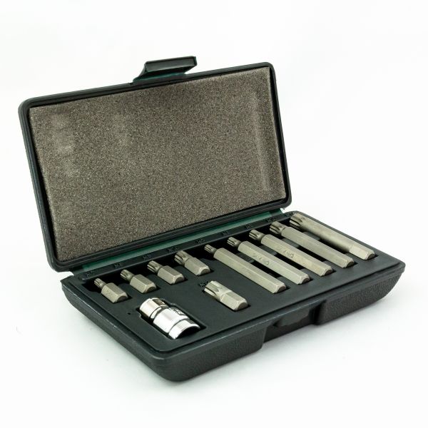 Bit készlet behajtó Spline készlet 10 mm 11 részes MTX 113129-3