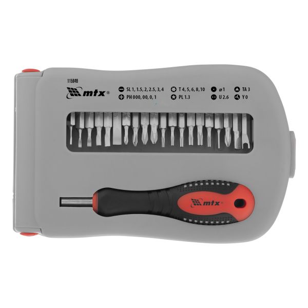 Bitkészlet behajtó tüske készlet 22 részes MTX 115849-2