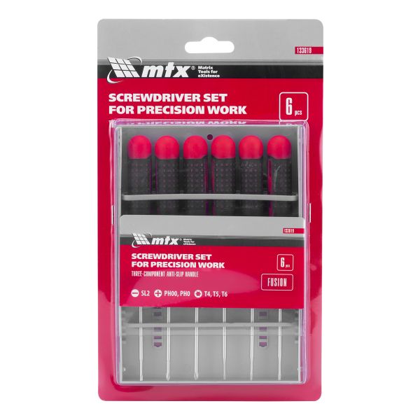 Csavarhúzó órás készlet 6 db os MTX 133619-6
