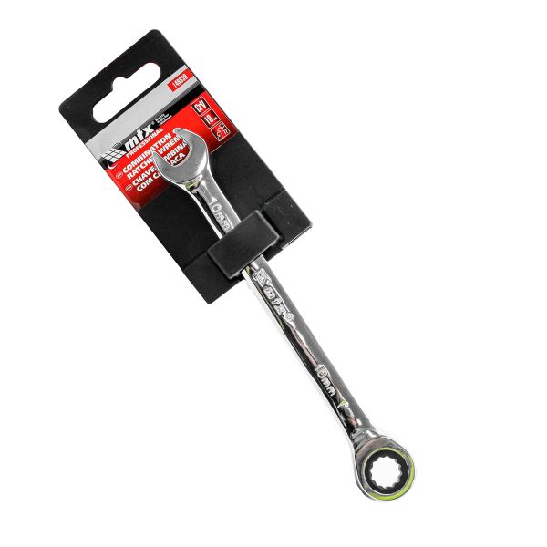 Csillag villáskulcs 10 mm racsnis MTX 148039-2