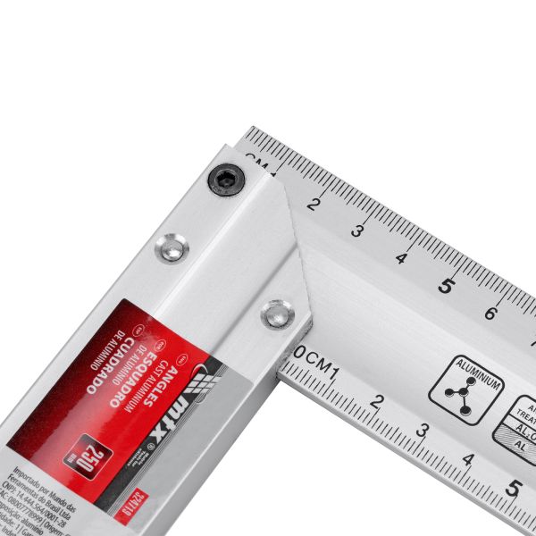 Alumínium derékszög 250 mm MTX 324719-5